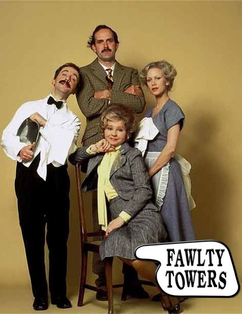 Sybil Fawlty, Connie Booth, British Tv Comedies, Fawlty Towers, British Sitcoms, Classic Comedies, British Comedy, Monty Python, Great Tv Shows