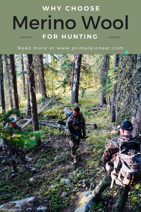 Wearing merino wool for hunting is the perfect way to stay warm so that you can focus on what you're really out in the cold, hoping to accomplish. Wool Hunting Clothes, Bow Hunting Women, Fill Your Freezer, Elk Hunting Gear, Deer Hunting Tips, Game Hunting, Bushcraft Skills, Hunting Room, Deer Season