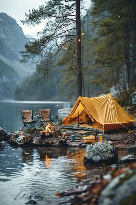 Earth Anthem — 9 Compact Essentials for Beginners' Camping... Bucket List Aesthetic, Campsite Setup, Tabletop Planter, Camp Gear, Camping For Beginners, Camping Vibes, Cute Date Ideas, Camping Aesthetic, Camping Photography