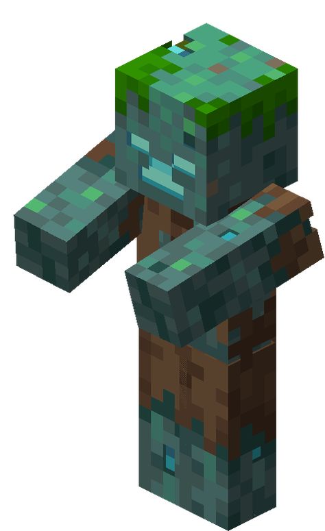 Drowned Minecraft Poster, Mobs Minecraft, Minecraft Beads, Minecraft Costumes, Minecraft Pattern, Minecraft Comics, Minecraft Video Games, Minecraft Images, Minecraft Blocks