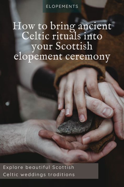 Scottish Wedding Readings, Traditional Scottish Wedding Vows, Celtic Wedding Blessing, Scottish Wedding Ceremony, Celtic Themed Wedding, Welsh Wedding Traditions, Scottish Wedding Decorations, Pagan Wedding Traditions, Celtic Wedding Ideas