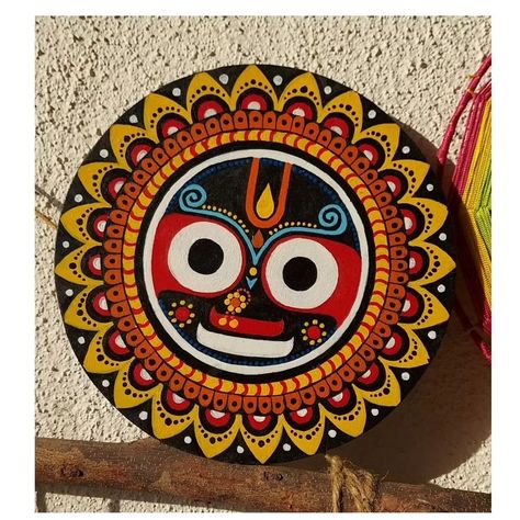 Pichwai art and mandala art Drawing Of Jagannath, Puri Jagannath Painting, Jagannath Painting Art, Jagannath Mandala Art, Jagannath Painting Easy, Jagannath Art, Jagannath Painting, Navratri Decoration, Jagannath Ji