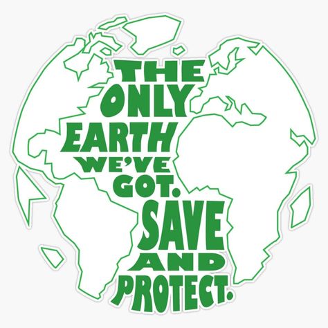 PRICES MAY VARY. Title: Save and Protect The Earth Sticker Bumper Sticker Vinyl Decal 5. Product Type: Categories > Exterior Accessories > Bumper Stickers, Decals & Magnets > Bumper Stickers Graphisches Design, Save Our Earth, Desain Signage, Save The Earth, 패턴 배경화면, Art Collage Wall, Save Earth, Room Posters, Earth Science