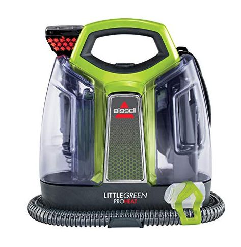 Bissell Little Green Proheat Portable Deep Cleaner/Spot Cleaner with self-Cleaning HydroRinse Tool for Carpet and Upholstery 2513B Portable Carpet Cleaner, Carpet Cleaning Machines, Kitchen Vacuum, Pet Stains, Upholstery Cleaner, Cleaning Appliances, Steam Cleaners, Green Carpet, Carpet Cleaners