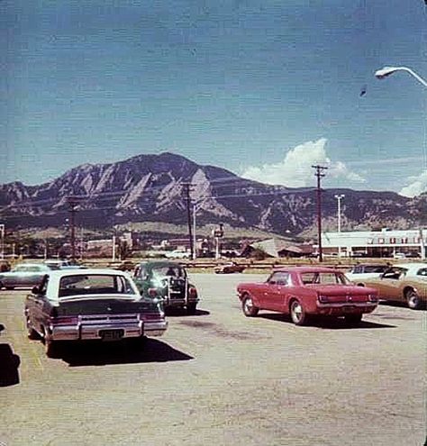 Crossroads Mall Parking Lot - Shopping in Boulder, CO Fraser Colorado, Mall Parking Lot, Denver History, New Topographics, Littleton Colorado, Desert Road, House Of The Rising Sun, Buildings Photography, American Gothic