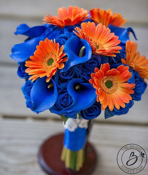 https://flic.kr/p/29Sgp5v | blue-and-orange-flowers-for-weddings-23-best-royal-blue-and-orange-wedding-ideas-images-on-pinterest Blue And Orange Bouquet, Bridal Bouquet Orange, Daisy Bridal Bouquet, Blue Orange Weddings, Royal Blue And Orange, Lilies And Roses, Orange Bridal Bouquet, Orange Wedding Bouquet, Orange Bouquet