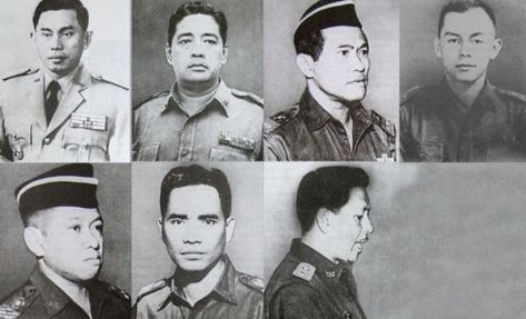 Cerita 7 Jenderal dalam Peristiwa Pembunuhan G30S PKI: Abadikini.com, JAKARTA – Selain Ahmad Yani ternyata ada 6 pahlawan revolusi yang… G30s Pki, Che Guevara, Male Sketch, Historical Figures, History, Memes, Quick Saves