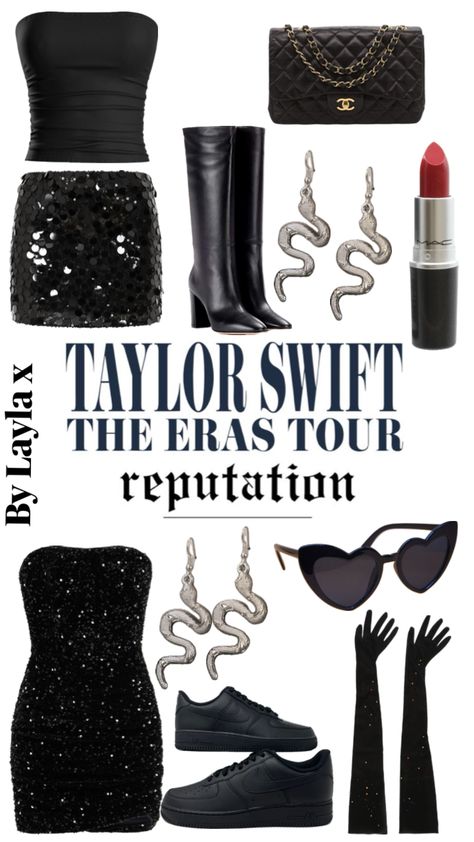 Rep eras tour outfit inspo x #music #erastouroutfit #erastour #outfitideas Rep Eras Tour, Eras Tour Outfits, Eras Tour Outfit, Easy Healthy Smoothies, Taylor Swift Tour Outfits, Swift Tour, Tour Outfits, Taylor Swift Outfits, Taylor Swift Lyrics