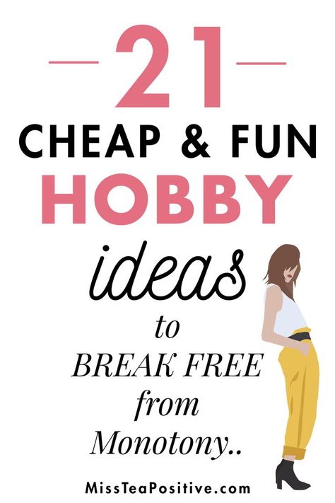 How to find new hobbies and easy to pick up DIY activities, you ask? Here are 21 interesting hobbies to have and creative ideas to try alone or with kids! This list of cheap, active, free, healthy & fun hobbies for women in their 20s include everything from inexpensive indoor hobbies to fun summer outdoor hobbies, arts and crafts projects to make money, good hobbies for women in their 30s to learn at home, and more! What Hobbies To Try, Hobbies For Women In Their 30s At Home, New Hobby Ideas For Women, Easy Hobbies To Start For Women, Hobbies For Women In Their 30s, Craft Hobbies For Women, Easy Hobbies To Start, Interests And Hobbies List, Hobbies For Women In Their 20s