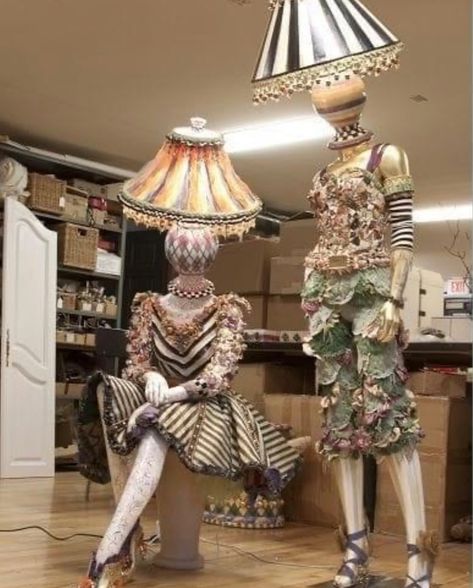 Art Mannequin, Beauty Expo, Object Heads, Mannequin Art, غرفة ملابس, Dress Forms, Funky Furniture, Fete Anime, Mackenzie Childs