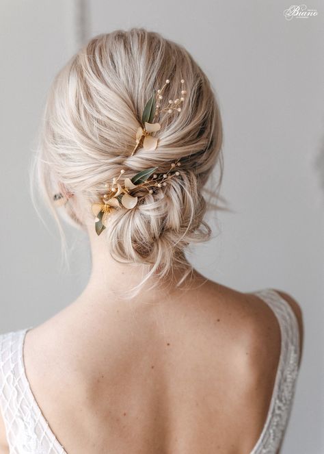 Short hair bridal hairstyles