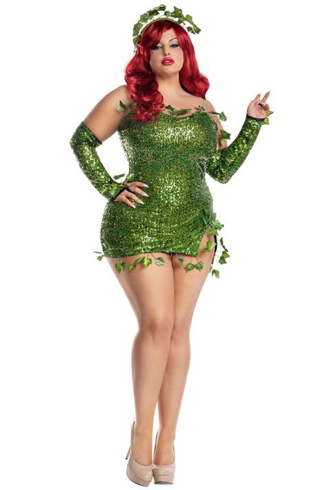 Plus Size Halloween Costumes | Plus Size Costumes For Women Poison Ivy Costume Plus Size, Halloween Costumes Chubby Women, Plus Size Poison Ivy Costume, Plus Size Halloween Costumes For Women, Costumes For Women Plus Size, Batman Villain Costumes, Halloween Costume Plus Size, Concept Costume, 2023 Costumes