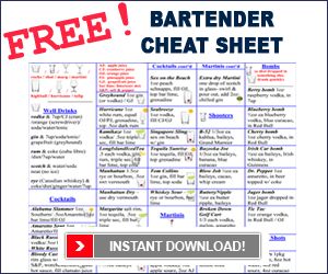 Download the #1 free bartender cheat sheet on the Net. Free downloadable printable bartender cheat sheet PDF from BarsandBartending.com Bartender Cheat Sheet, Bartending Basics, Bomb Shots, Bartending 101, Bar Tricks, Bomb Drinks, Mixology Drinks, Bartending Tips, Bartender Drinks Recipes