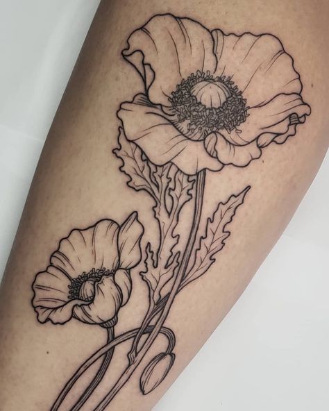 AMOS on Instagram: “Poppies 🌹  I'm now booking for Feb. & March. For appoinments/info please DM or email at info@janwillemtattoo.com  Thanks! ✌ -  #poppy…” Iceland Poppy Tattoo, Poppy Flower Sleeve Tattoo, Big Poppy Tattoo, Poppy Sleeve Tattoos For Women, Iris And Poppy Tattoo, Art Deco Poppy Tattoo, Poppy Tattoo Ribs, Vintage Poppy Tattoo, Anemone Flower Tattoo