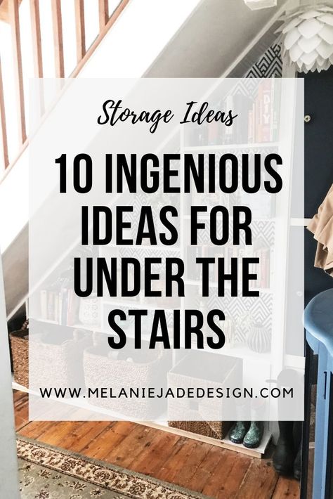 The space under the stairs can give you that extra storage space you've been craving for your home. Here is what we did with our space and some other ideas to help you on your way. #understairstorage #hallway #hallwayinspiration #storage #melaniejadedesign Under Steps Storage, Under Basement Stairs, Under Staircase Ideas, Shelves Under Stairs, Under Stairs Space, Stairway Storage, Under Stairs Storage Ideas, Understair Storage, Under Stairs Pantry