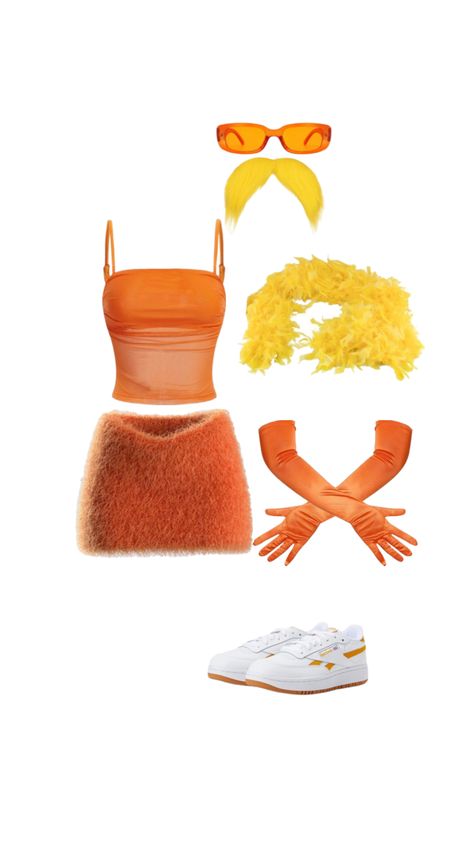 The Lorax Costume - College Lorax Costume, Fun Halloween Outfits, Blonde Halloween Costumes, Unique Couple Halloween Costumes, Horror Halloween Costumes, Cute Group Halloween Costumes, Classy Halloween Costumes, Bff Halloween Costumes, Trio Halloween Costumes