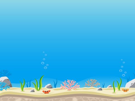 Sidescroller Game Background - Under the Ocean Under The Sea Background, Underwater Cartoon, Ocean Clipart, Sea Background, Ocean Backgrounds, Bg Design, Water Background, Under The Ocean, Background Powerpoint