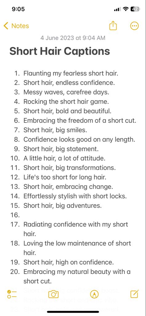 Short Hair Captions For Instagram Short Hair Story Instagram, Quotes About Short Hair, New Haircut Instagram Story Ideas, Caption On Hair For Instagram, Short Hair Captions Instagram Story, Wet Hair Captions Instagram, New Haircut Captions Instagram Story, Cut Hair Short Quotes, Short Hair Captions Instagram Posts