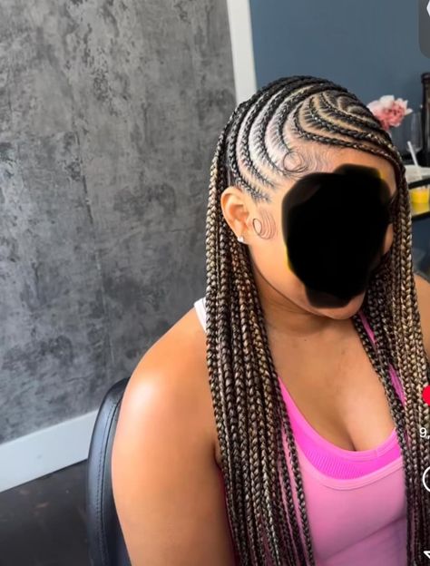 Cornrow Weave Hairstyles, Lemon Fulani Braids, Fulani Lemonade Braids, Lemonade Braids Hairstyles, Short Box Braids Hairstyles, Beautiful Black Hair, Feed In Braids Hairstyles, Box Braids Hairstyles For Black Women, Cute Braided Hairstyles