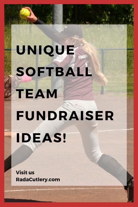 Searching for unique #fundraiser ideas for your #softball team? Check out this unique #fundraising idea that's sure to be a hit with your supporters. Softball Team Fundraising Ideas, Fundraising Ideas For Sports Softball, Softball Fundraiser Ideas, Softball Organization, Team Fundraising Ideas, Sports Fundraising Ideas, Softball Fundraiser, Easy Fundraising, Travel Softball