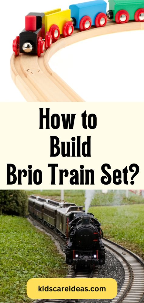 A complete Brio Train Set with tracks, trains, and accessories Fun Office Games, Brio Train Set, Brio Train, Toy Trains Set, Model Train Sets, Office Games, Kinetic Sand, Train Sets, Wooden Train