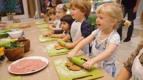 Ready for another cook in the kitchen? We spoke with some expert chefs on how to make your children culinary pros. Creative Writing Games, Cooking Class For Kids, Meals Kids Can Make, Writing Games For Kids, Bubbles Recipe, Children Cooking, Cooking Kids, Cooking With Toddlers, Preschool Cooking