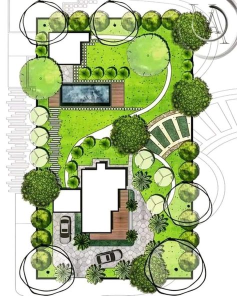 Landscape Stairs, Landscape Architecture Plan, Gambar Lanskap, Landscape Design Drawings, Landscape Architecture Drawing, Architecture Drawing Plan, Urban Landscape Design, Desain Lanskap, Architecture Design Sketch