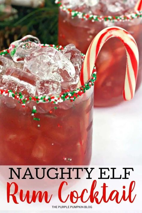 Elf Cocktail, Xmas Drinks, Christmas Drinks Alcohol Recipes, Christmas Drinks Recipes, Cocktail Christmas, Christmas Drinks Alcohol, Cocktails Party, Tree Santa, Yummy Alcoholic Drinks