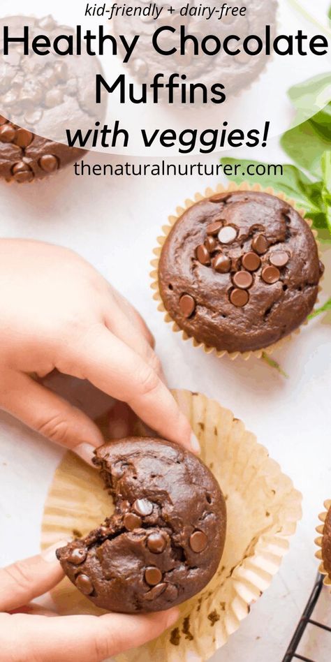 High Iron Muffins, Muffins With Veggies, Healthy Spinach Recipes, Healthy Muffins For Kids, Gf Muffins, Vegetable Muffins, Healthy Chocolate Muffins, Natural Nurturer, Fall Eats