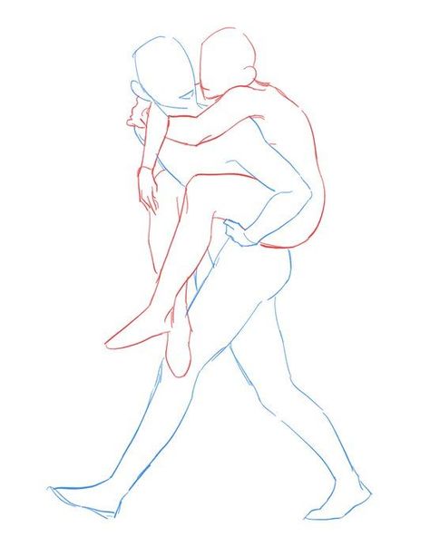 Running Pose, Lakaran Fesyen, Couple Poses Drawing, Drawing Body Poses, Sketch Poses, Body Pose Drawing, Poses References, Fete Anime, Figure Drawing Reference