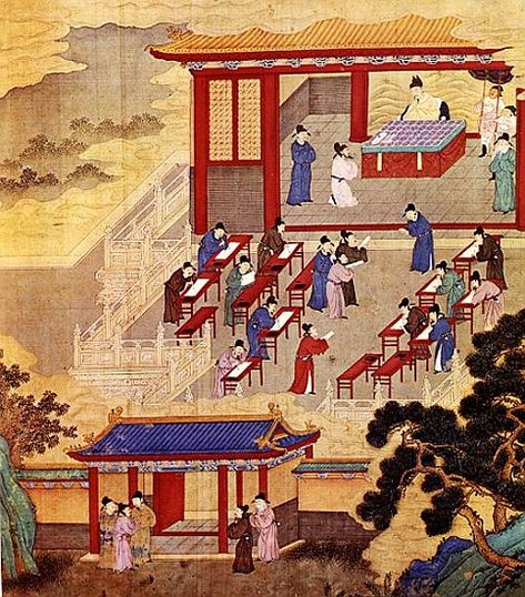 Confucianism Art, Asian Prints, Chinese Civilization, Wu Zetian, Vintage Asian Art, Chinese Artwork, Ancient Chinese Art, Taiping, Ancient Paintings