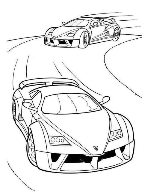 Hot Wheels Colouring Pages, Race Car Coloring Pages, Fargelegging For Barn, Image Halloween, Disney Princess Coloring Pages, صفحات التلوين, Cars Coloring Pages, Coloring Sheets For Kids, Aktivitas Montessori