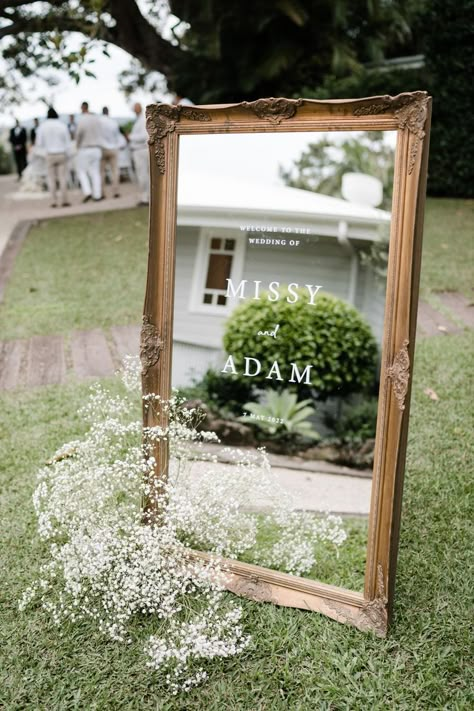 Wedding Entrance Mirror Sign, Wedding Ceremony Entrance Decor, Engagement Party Entrance, Unique Wedding Welcome Sign, Wedding Welcome Mirror, Mirror Welcome Sign, Engagement Vibes, Bridal Entrance, Mirror Wedding Signs