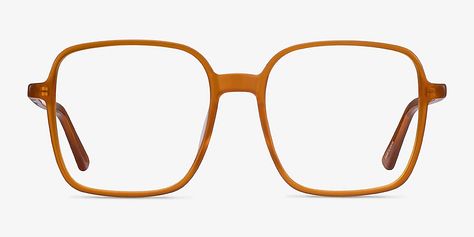 Sixto - Square Mellow Yellow Frame Eyeglasses | EyeBuyDirect Glasses Frames For Women, Glasses Inspiration, Yellow Frame, Discover Your Style, Frame Eyeglasses, Cute Glasses, Stylish Glasses, Fashion Eyeglasses, Square Glasses