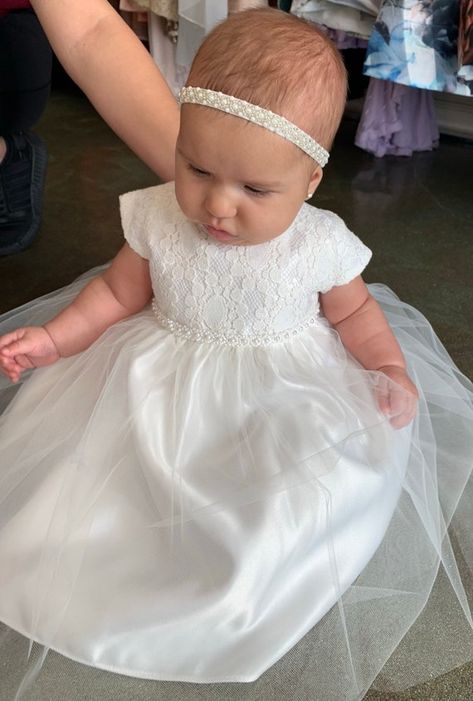 Girls Christening Dress, Christening Dress Baby Girl, Girls Baptism Dress, Baptism Dress Baby Girl, Blessing Dress, Dress Pearl