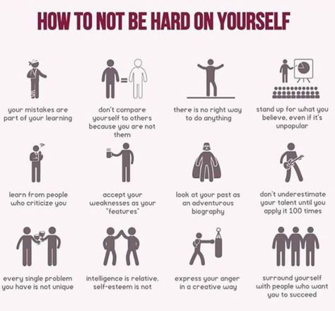 How not to be hard on yourself. Self esteem building - be kind to yourself (positive self talk) Dont Compare, Self Compassion, Be A Better Person, Infj, Self Development, The Words, Self Esteem, Positive Thinking, Self Help