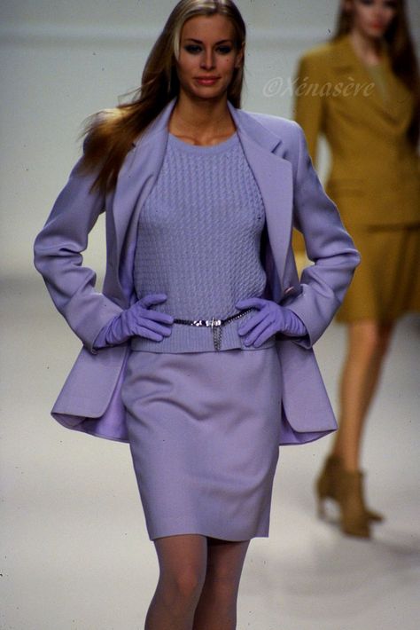 Fall/Winter 1995 Niki Taylor, Ellen Tracy, Anne Klein, Classic Style, Fashion Show, Sweater Dress, Ready To Wear, Fall Winter, How To Wear