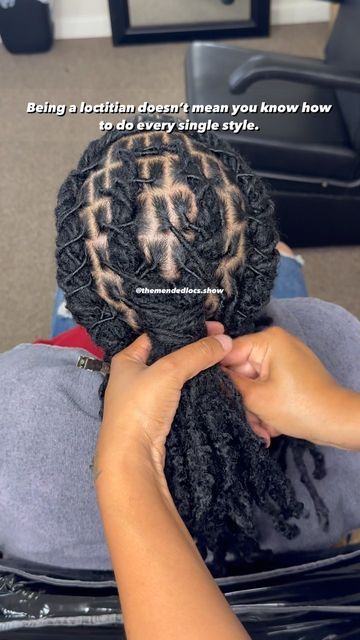 Shabbs: Free Loc Tips, Loc Products & Loc Trainings on Instagram: "I’m definitely a barrels girly. I will eat some barrels up for you!! Please don’t come over here asking for no fishtails, inverted braids etc. because I’m gone tell you I don’t know how to do that. 😂😂 I’m gone tell you I can do it with some barrels. Sorry not sorry. I just stay in my lane. Yes I’ve tried to learn. I’ve practiced over and over. And now I’m just at the point of I’m not doing it. 🤷🏽‍♀️ What you be struggling with as a stylist?? Drop it in the comments! . . . . Comment digital trainings for the link to my barrels training that will help you master barrels in 5 minutes. . . . . . #locs #locstyles #locstylesforwomen #locstylesformen #locnation #loclivin #locjourney #loclife #locstylist #locstyles #long Barrel Roll Locs, Loc Tips, Loc Products, Inverted Braid, Long Loc Styles, Barrel Train, Loc Styles For Men, Barrel Roll, Sorry Not Sorry