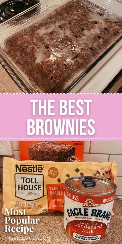 Make Box Brownies Better, Box Brownies Better, Brownie Mix Desserts, Boxed Brownies Better, Family Dessert Recipes, Cake Like Brownies, Brownie Mix Recipes, Make Box, The Best Brownies