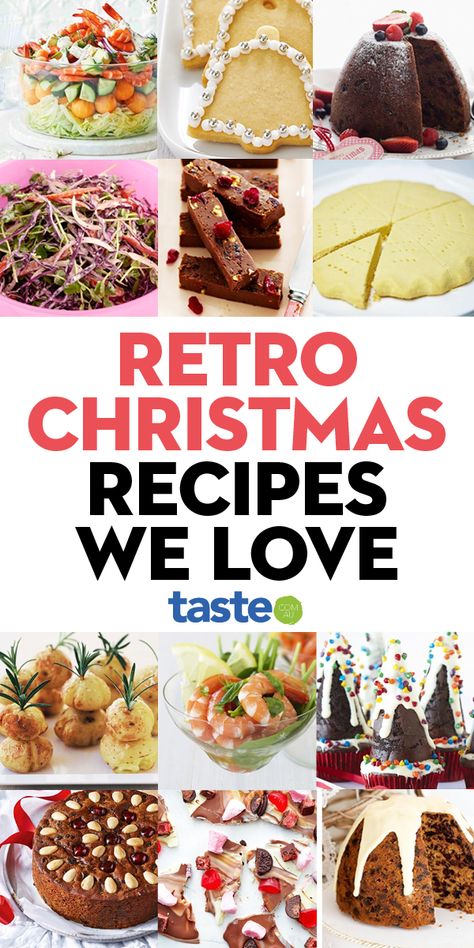 Vintage Christmas Recipes, Christmas Dinner Menu, Aussie Christmas, Cakes And Desserts, Best Christmas Recipes, New Year's Food, Christmas Lunch, Christmas Food Dinner, Xmas Food