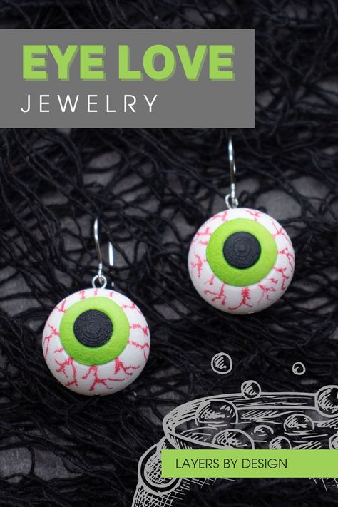 We have our eyes on you! Keep it creepy with this 3D human eye ball earrings to make any friend or foul take notice. Choice your own eye color (blue or green) to receive the perfect pair of human eyes. Grab your own today! Printable Pumpkin Stencils, Eyeball Earrings, Eye Color Blue, Spooky Earrings, Earrings To Make, Pumpkin Carving Designs, Eye Ball, Human Eyes, Halloween Necklace