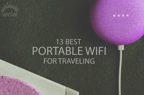 Portable Wifi, Pocket Wifi, Touch Screen Interface, Verizon Wireless, Data Plan, Portable Power Bank, Portable Battery, Wifi Network, Tp Link