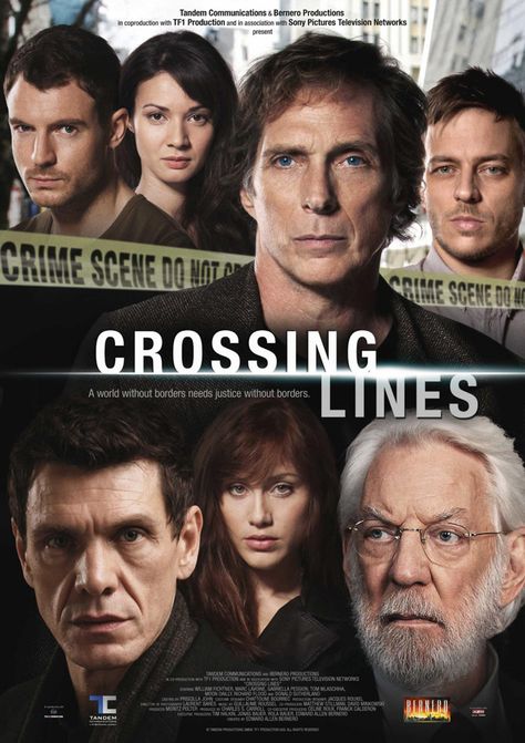 Crossing Lines - interesting locales and crimes.  Great cast ... I need more than one season!! Crossing Lines, Elizabeth Mitchell, Line Tv, Donald Sutherland, Addicted Series, Great Tv Shows, Netflix Movies, Film Tv, Me Tv