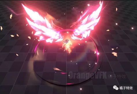 ArtStation - Wings Buff VFX, Ju Ju Power Effect, Magic Concept, Magical Wings, Science Fiction Design, Unity Tutorials, Wings Game, Magic Wings, Game Effect, Super Powers Art