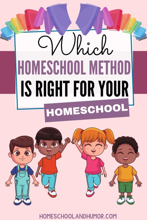 One of the best ways to get this seamless flow to your homeschool is by knowing there are various types of homeschool methods - or styles - you can use! Read on to learn how to decide which homeschool method is right for you! #homeschoolmethods #homeschoolstyles #homeschoolapproaches #homoeschool via @homeschoolandhumor Types Of Homeschooling Methods, Types Of Homeschooling, Homeschool Methods, Homeschool Styles, Homeschool Apps, Classical Homeschool, Homeschool Routine, Homeschool Schedule, Homeschool Learning