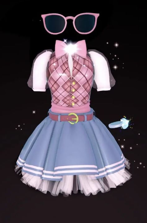 Rh School Outfit Ideas, Regina George Outfit Royale High, Royale High Outfits School, School Outfit Royale High, Rh School Uniform Ideas, School Uniform Royale High, Royal High School Uniform, Royale High School Outfits, Royale High Uniform