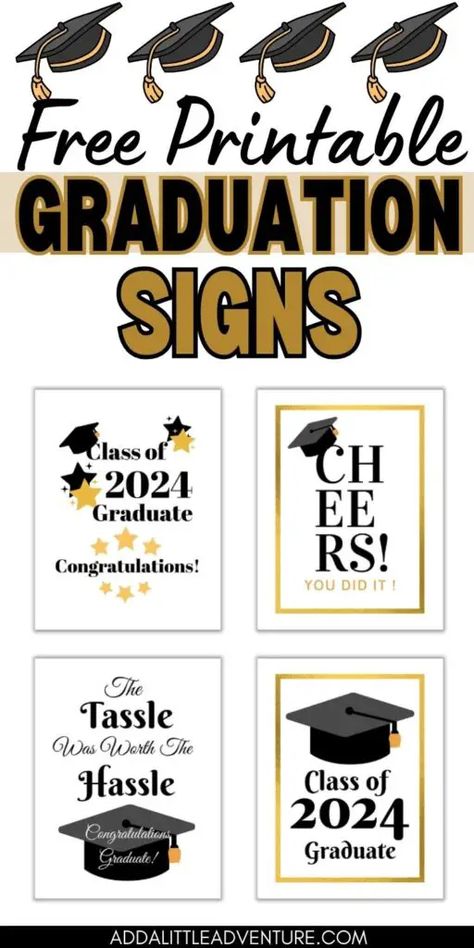 Graduation Templates Free Printable, Congrats Grad Poster Diy, Grad Signs Ideas Diy, Homemade Graduation Decorations, Graduation Tags Printable Free, Grad Party Signs Diy, Graduation Signs For Party, Free Graduation Printables 2024, Circuit Graduation Projects