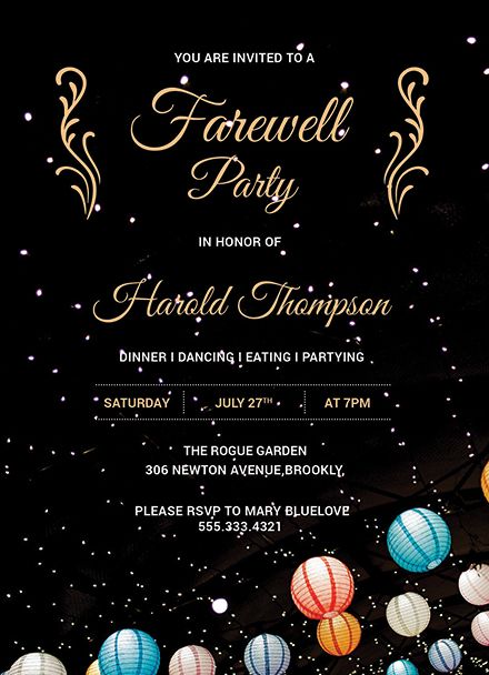 Free Farewell Party Invitation Template Farewell Invitation Card, Farewell Invitation, Farewell Party Invitations, Goodbye Party, Invitation Card Party, Farewell Party, Farewell Cards, Farewell Parties, Pool Party Invitations