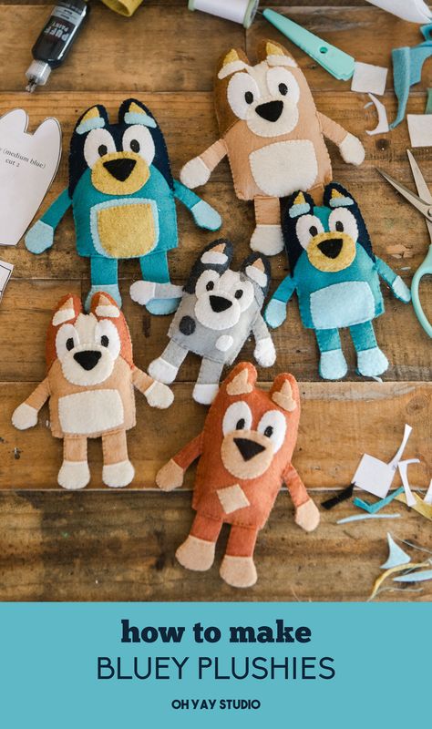 Handmade stuffed toys