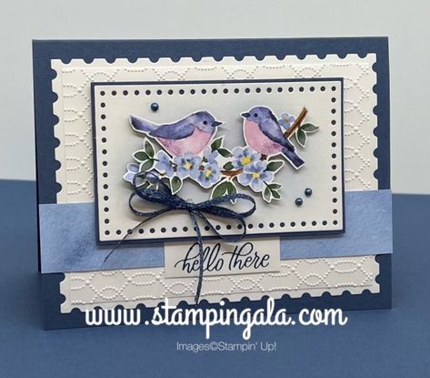 Stamping Crafts, Hello Cards, Fold Cards, Crafting Materials, Designer Series Paper, Up Book, Bird Cards, Stamping Up Cards, Making 10